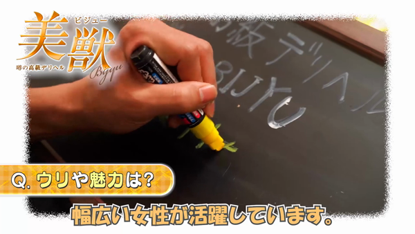 噂の高級デリヘル 美獣 BIJYUのお仕事解説動画